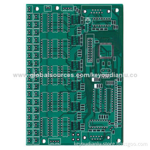 Green printed circuit board with 1oz copper, used for consumer electronics